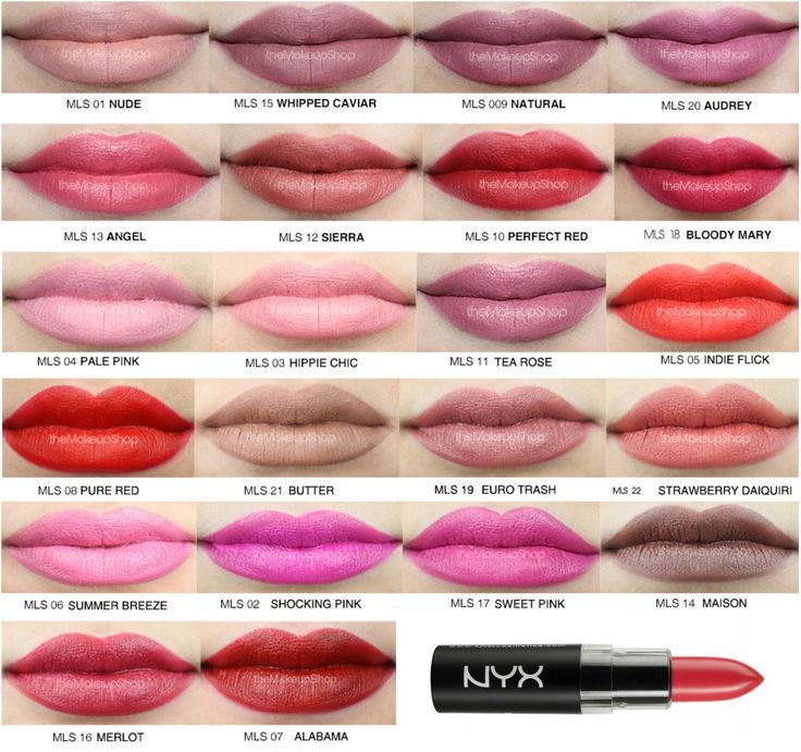 NYX Matte Lipstick - Shopping District