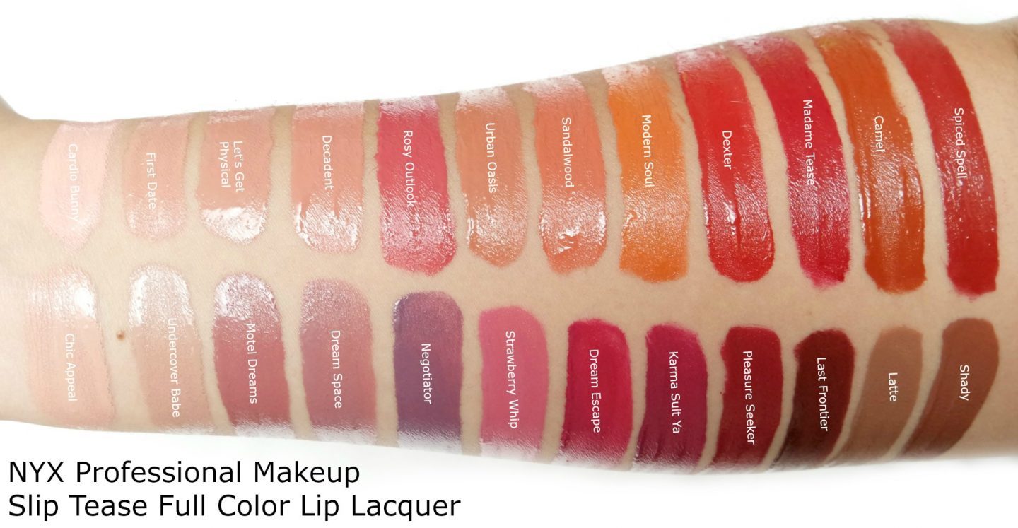 NYX Slip Tease Full Color Lip Lacquer - Shopping District
