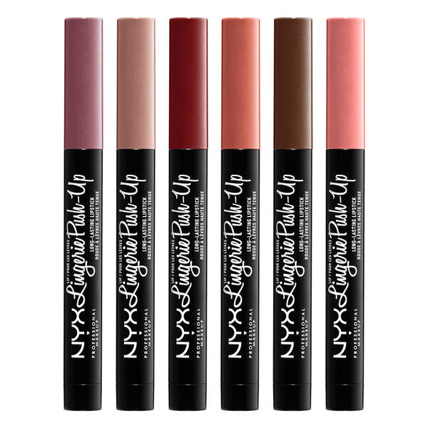 NYX Lip Lingerie Push-Up Long-Lasting Lipstick - Shopping District