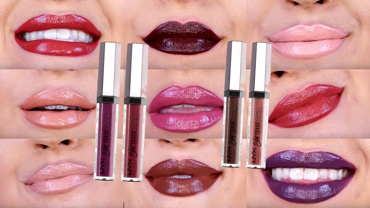 NYX Slip Tease Full Color Lip Lacquer - Shopping District
