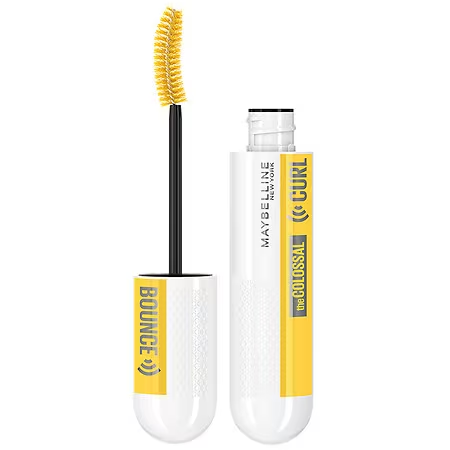 Maybelline  Colossal Curl Bounce Mascara Makeup Washable Very Black