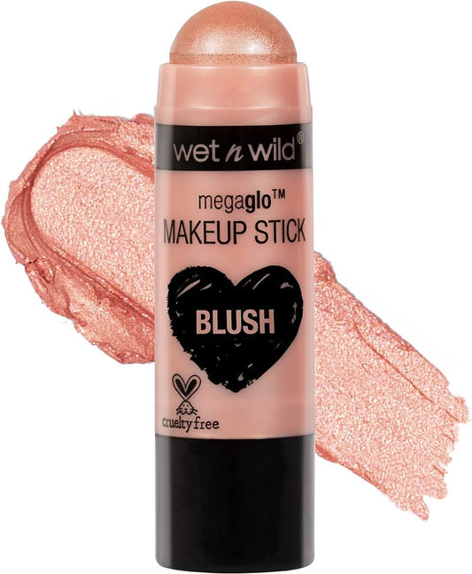 Wet n wild megaglo blush stick, peach bums