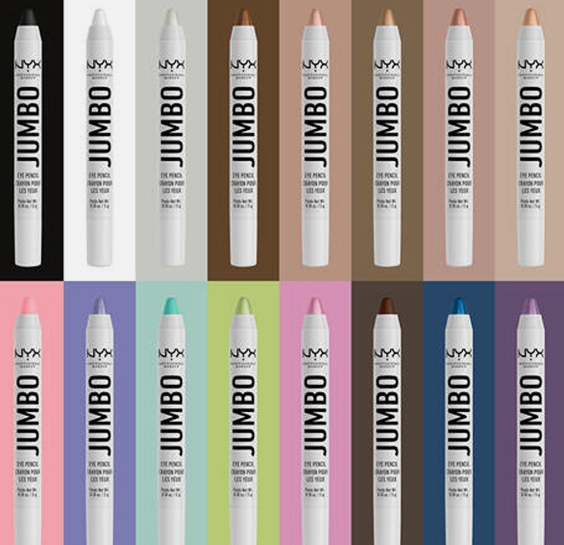 NYX Jumbo eye pencils