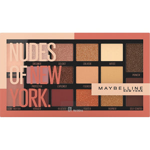 Maybelline Nudes of New York 16 Pan Eyeshadow Palette - Shopping District