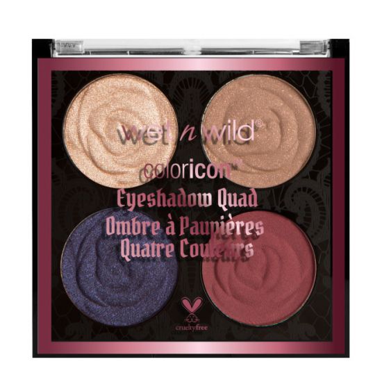 Wet n Wild Rebel Rose Color Icon Eyeshadow Quad - Shopping District