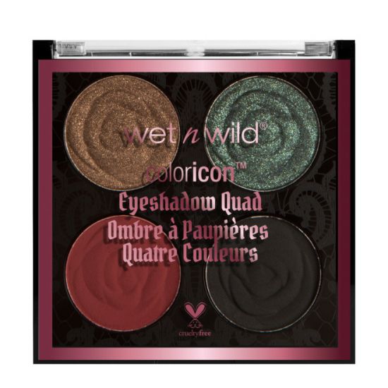 Wet n Wild Rebel Rose Color Icon Eyeshadow Quad - Shopping District