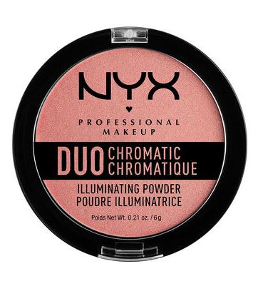 NYX Duo Chromatic Illuminating Powder - Shopping District